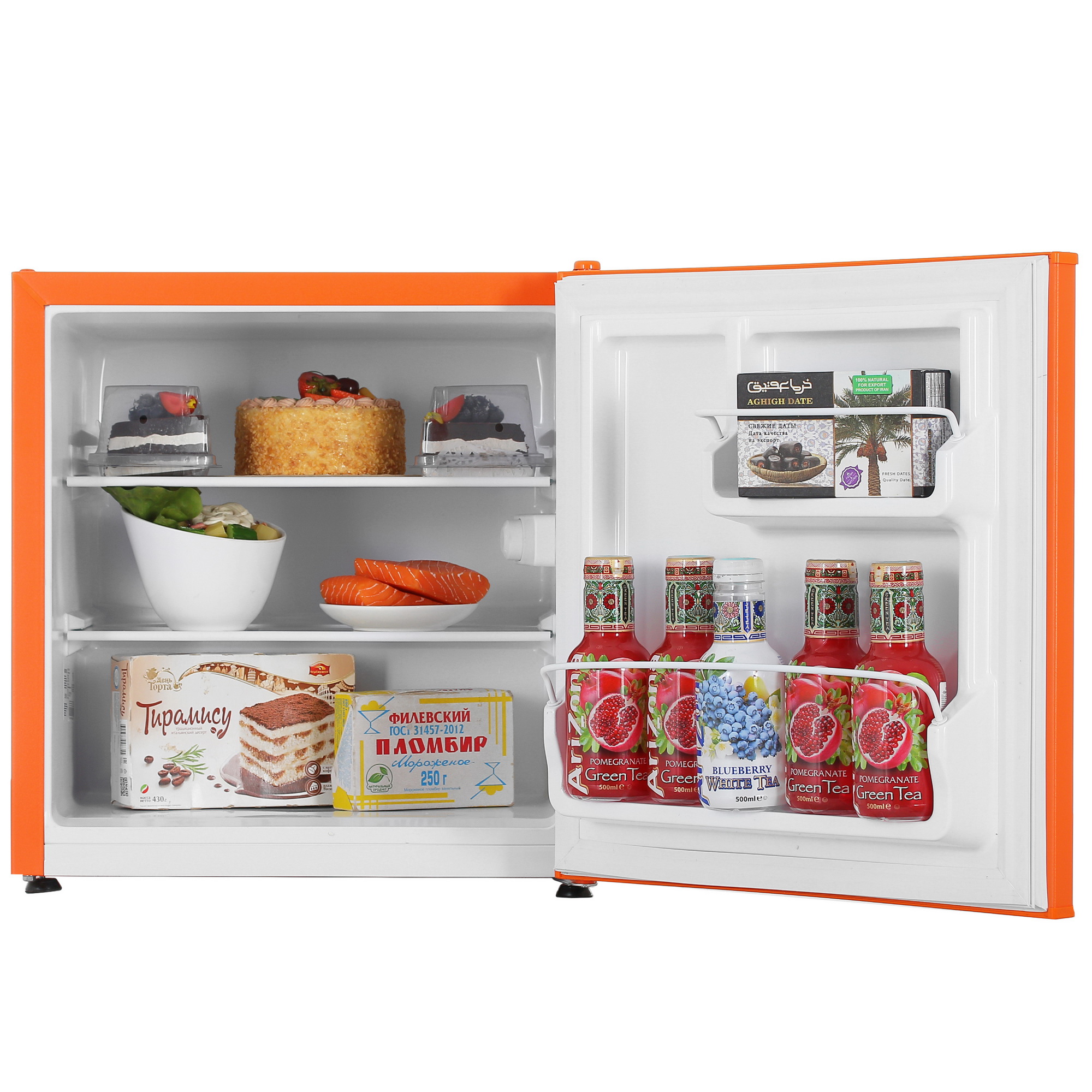 9953408 Холодильник компактный   Nordfrost NR 506 Or оранжевый STDN-0042316 - Вид №5