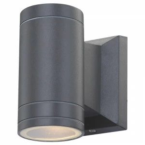 Уличный настенный светильник 13х11х6,5 см черный Gantar 32028 GLOBO GANTAR 00-3895760 Серый
