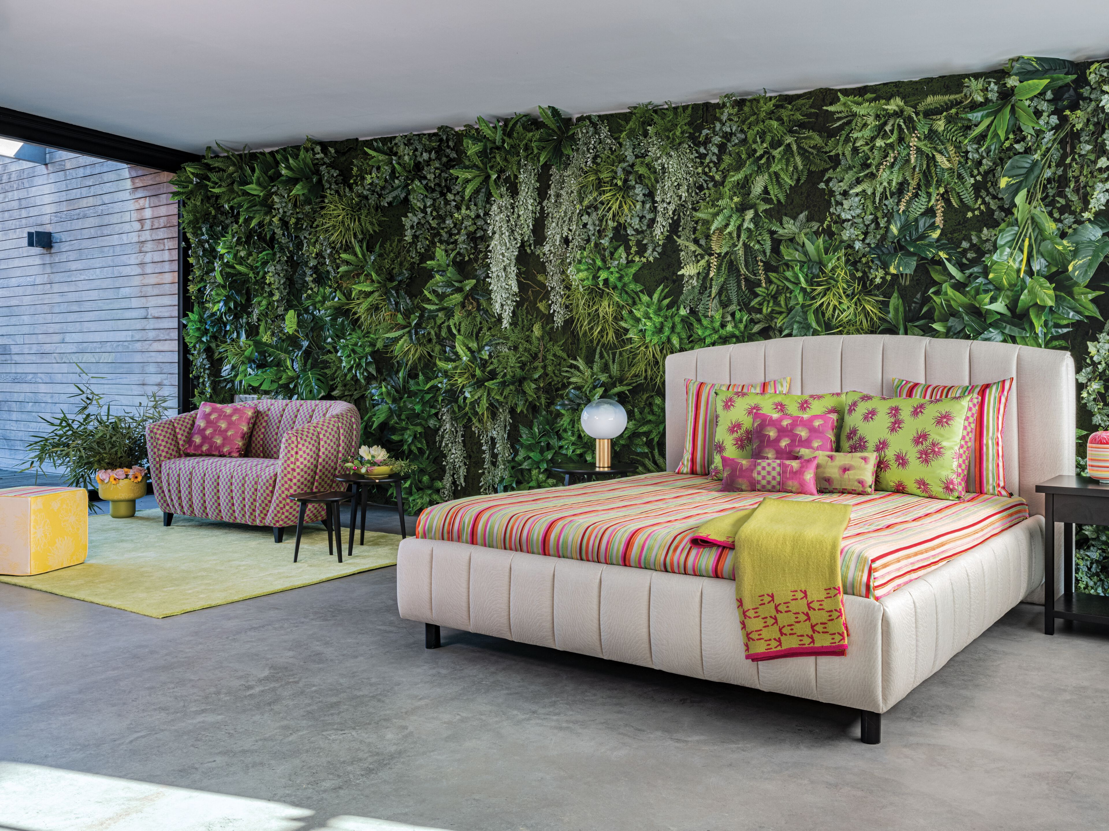 Квадратный пуф из ткани K-3 Hana Pop ARCH-00074392 - Вид №4