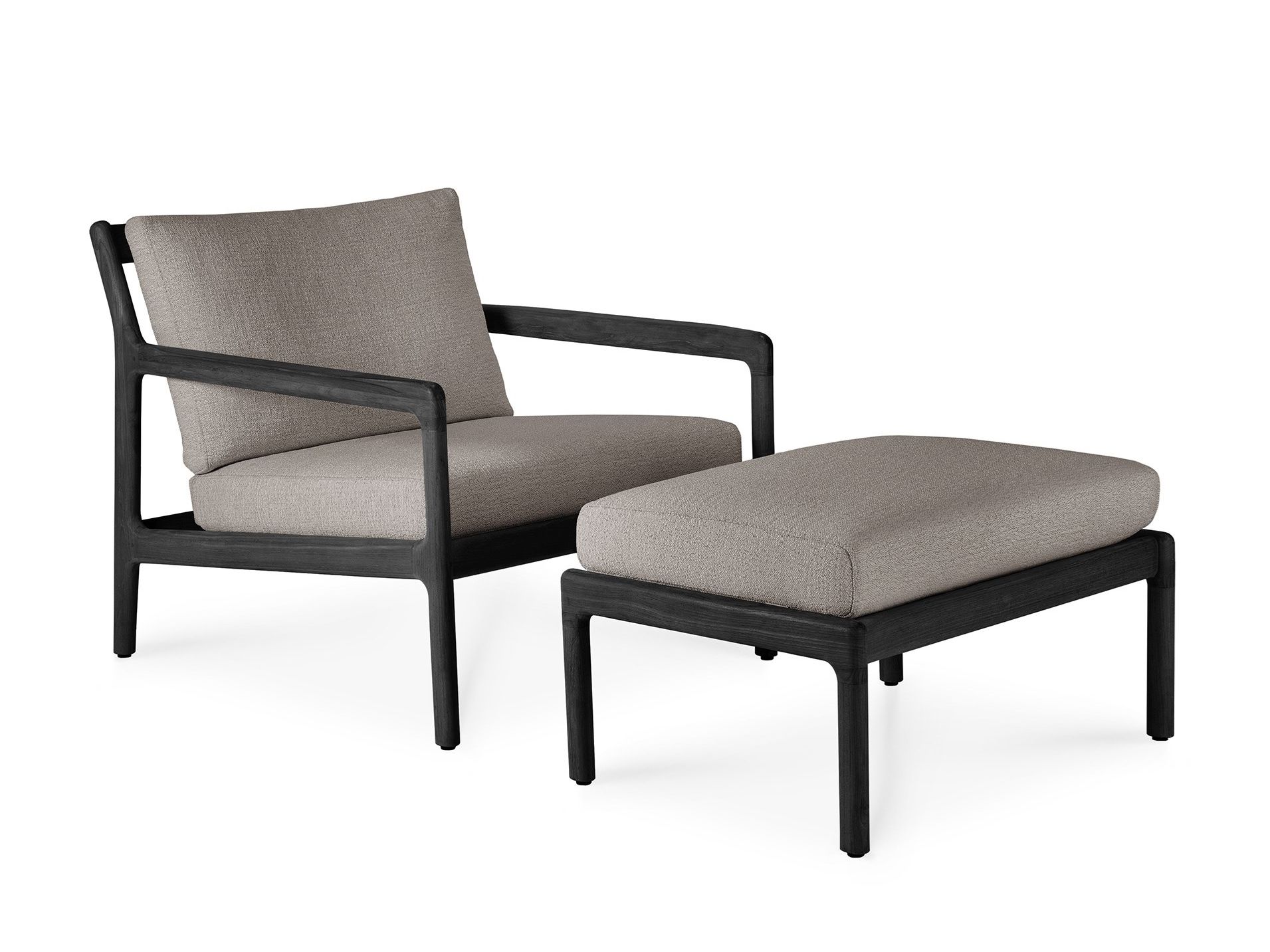 Квадратная подставка для ног из тикового дерева Ethnicraft Jack ARCH-00066373 - Вид №10