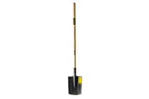 16465621 Штыковая прямоугольная лопата с деревянным черенком 1200 мм Z1.8H1 ZINLER