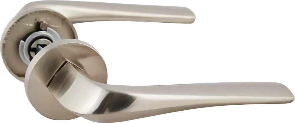 Дверные ручки Puerto Соффиони для межкомнатных дверей в стиле матовый никель 86523111