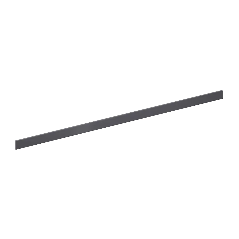 Карниз верхний Delinia ID Петергоф грей 200x7 см ЛДСП цвет серый STLM-2025266