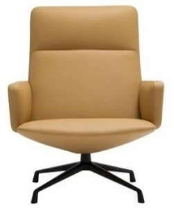 Andreu World 4-спицевое кресло с высокой спинкой Capri lounge Bu1693