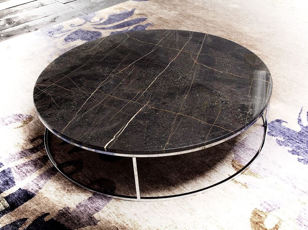 Низкий круглый журнальный столик для гостиной ERBA ITALIA LAMP COFFEE ARCH-00047105