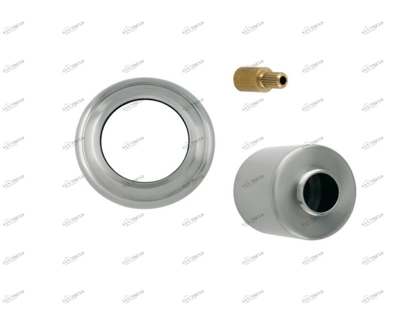 046395.000.00 Комплект отделки для 5 направлений в настенном переключателе Золото 24К Mestre 