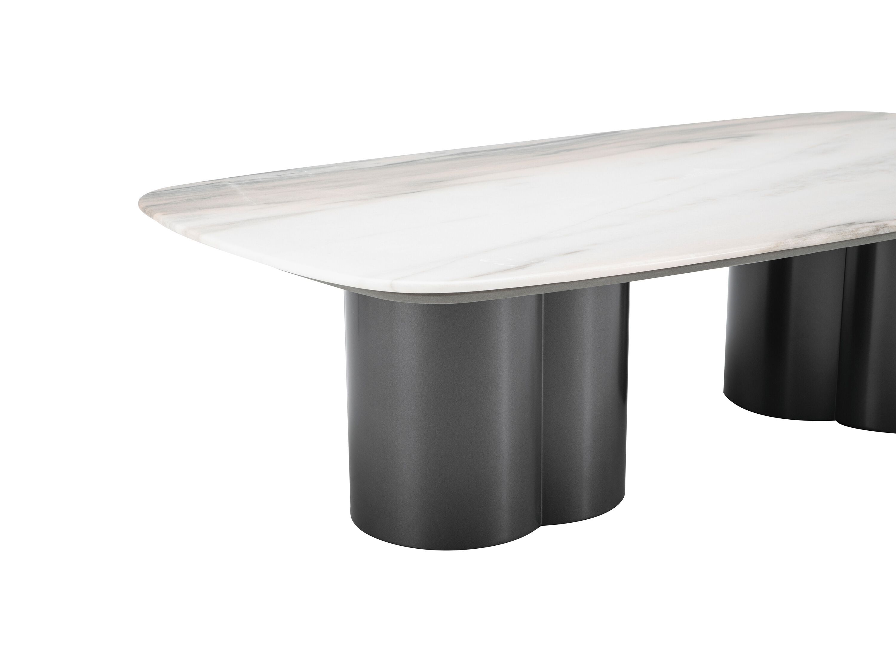 Низкий журнальный столик из мрамора и нержавеющей стали CAMPO DE' FIORI ASCT698 ARCH-00121661 - Вид №2