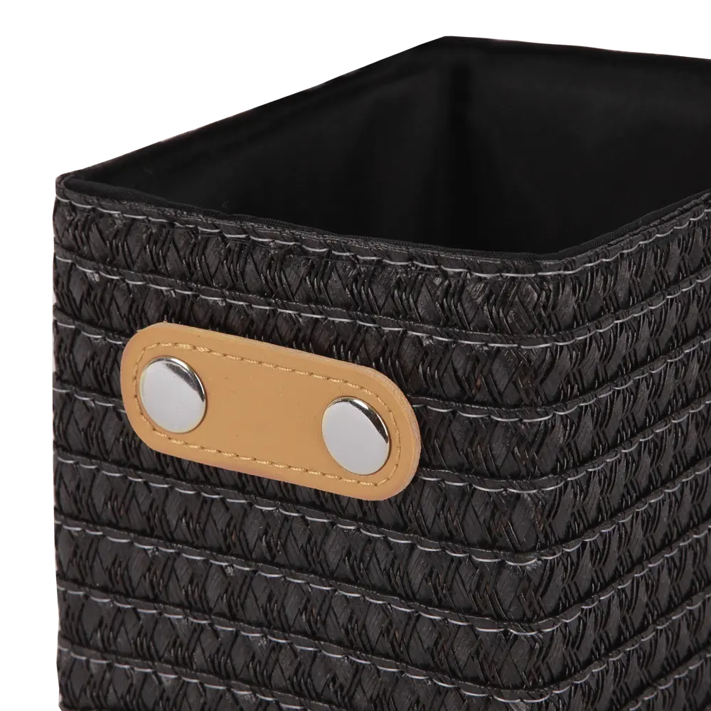 Набор корзин Sensea Paille 19x16x24.5 см цвет тёмно-серый 3 шт Без серии STLM-2160973 - Вид №4