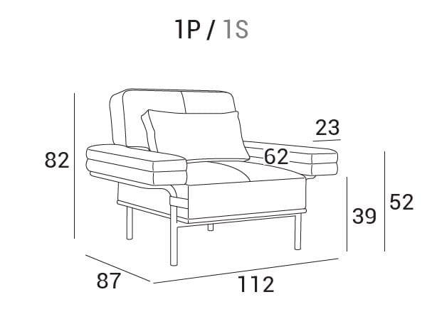 Кресло с подлокотниками Adrenalina ARCH-00045603 - Вид №5