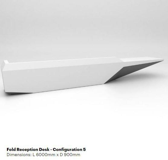 Isomi Стойка администратора для модульного офиса из твердой поверхности Fold sun-id-1442042 - Вид №6