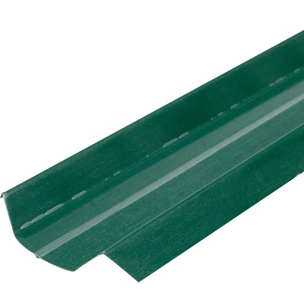 Штакетник односторонний СТ-М 100мм 1.8 м 6005 зеленый Santreyd STLM-2163500 - Вид №3