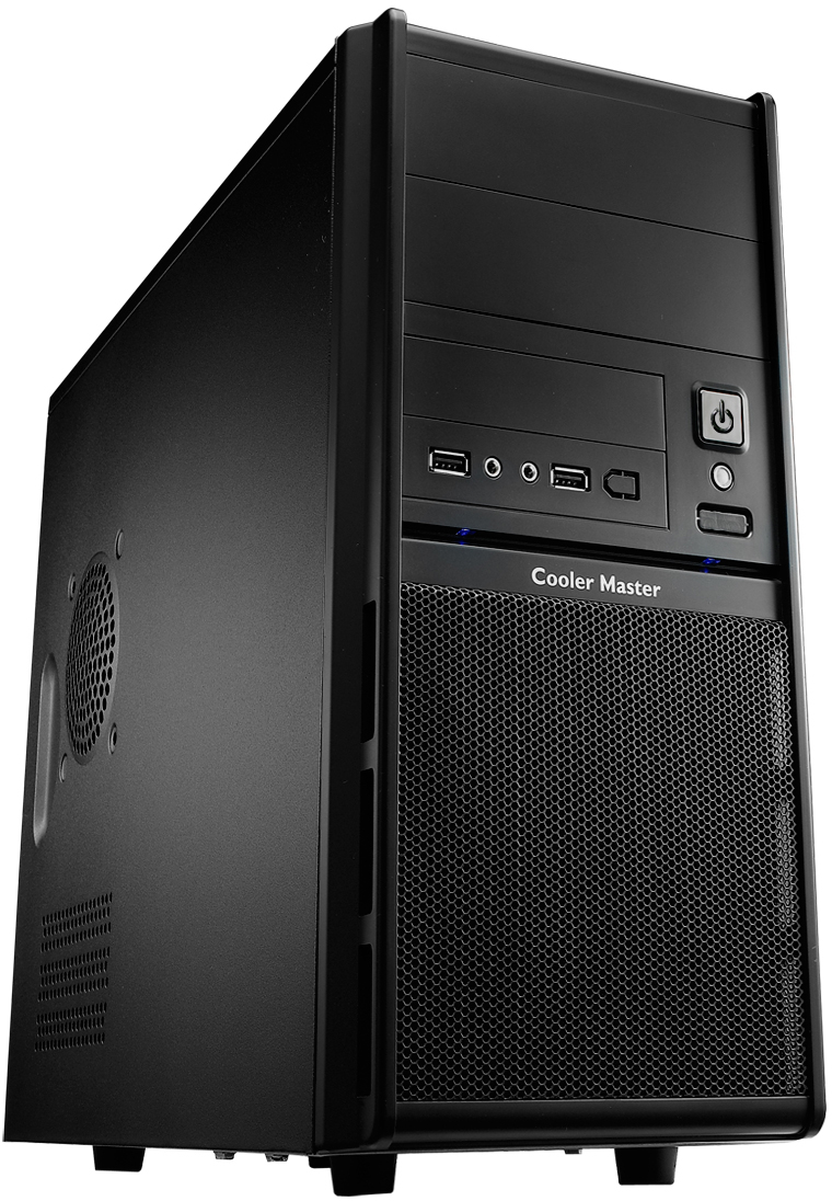 RC-342-KKN6-U3 case elite 342 black/black (2x5.25", 5+1x3.5", 1xusb3.0, 1xusb2.0, 2xaudio, 1x(120x120), w/o ps, up) matx Cooler Master Cooler Master Elite Santreyd 