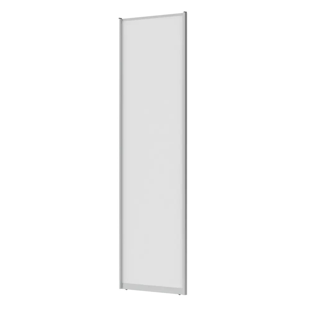 Дверь-купе KONSENSA 255.5x80.4 см МДФ цвет белый профиль матовое серебро STLM-2059433 - Вид №2