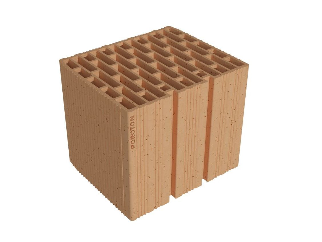 Теплоизоляционный кирпичный блок DI MUZIO LATERIZI стена POROTON® - P600 ARCH-00061545 - Вид №1