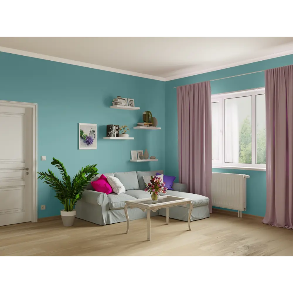 Краска для стен и потолков Trend Farbe цвет Морской риф 50 мл Dufa STLM-2043156 - Вид №4