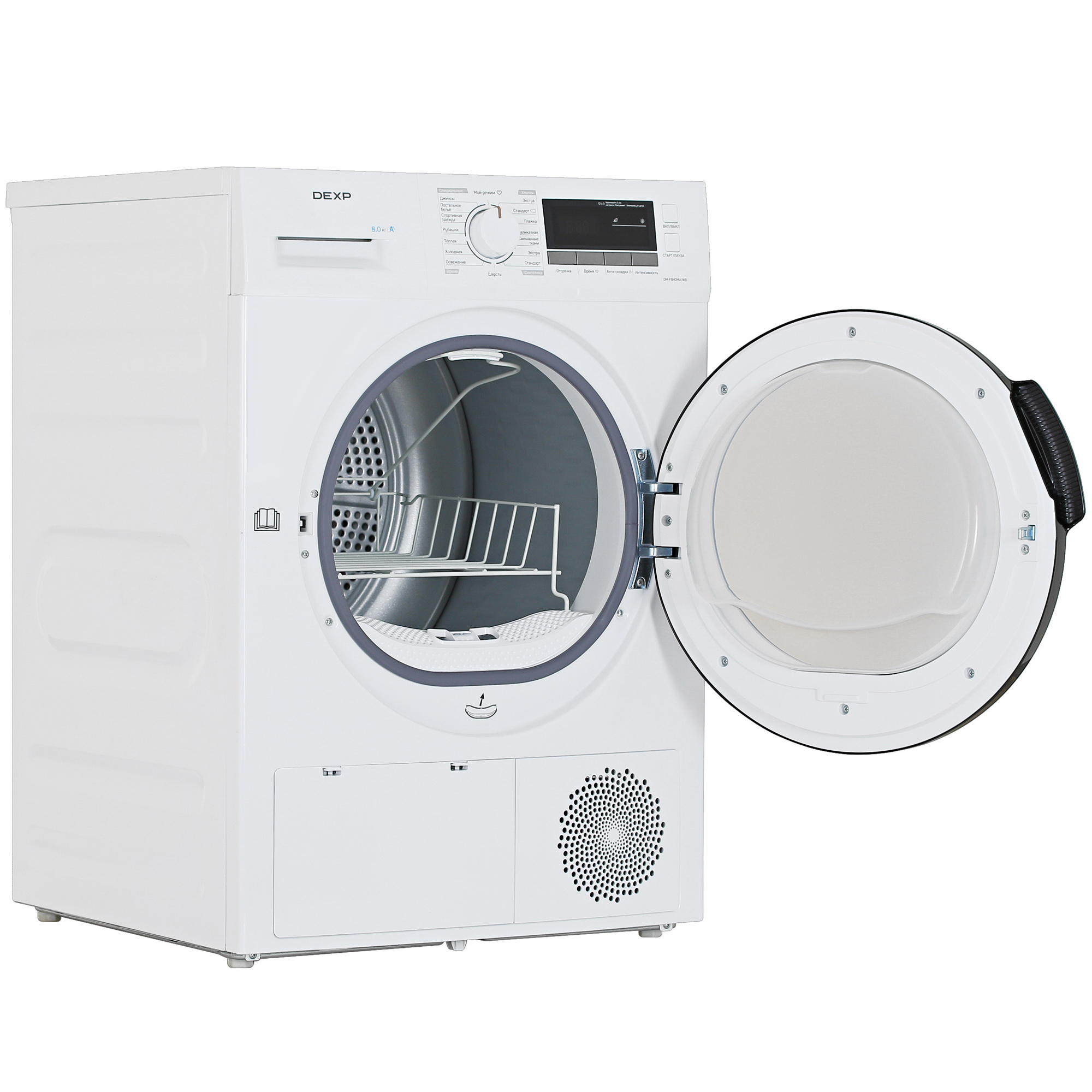 5037949 Сушильная машина DEXP DM-F8HDMA/WB белый STDN-0087824 - Вид №5