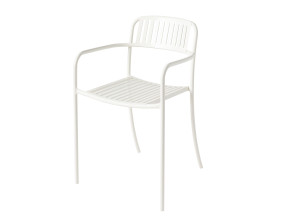 Садовый стул из нержавеющей стали с подлокотниками