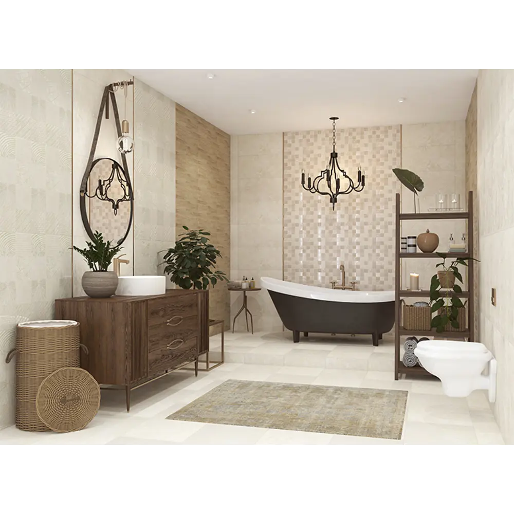Плитка напольная Kerlife Verona Crema 42x42 см 1.23 м² матовая цвет бежевый 84735854 STLM-2018652 - Вид №1