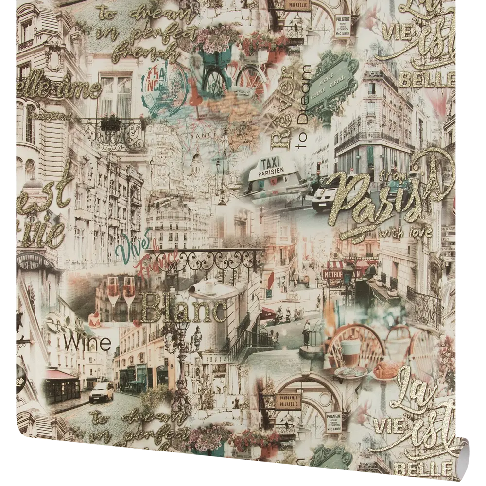 Обои флизелиновые Victoria Stenova Merci бежевые 1.06 м 889433 STLM-2112346