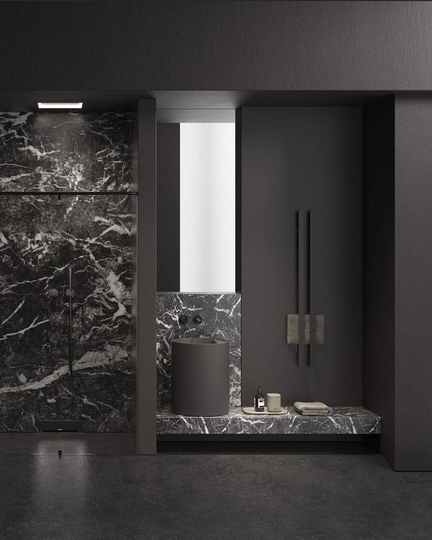 Мраморная облицовка для спинки и столешниц Antoniolupi CARTESIO ARCH-00097176 - Вид №5