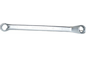 19814530 Накидной ключ 16x18 мм, длина 250 мм, изогнутый 0430031618 IZELTAS