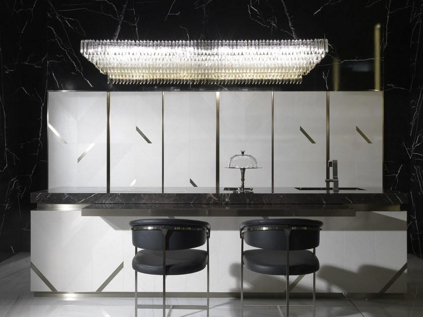 Visionnaire Кухня из мрамора с островом sun-id-1373903 - Вид №1