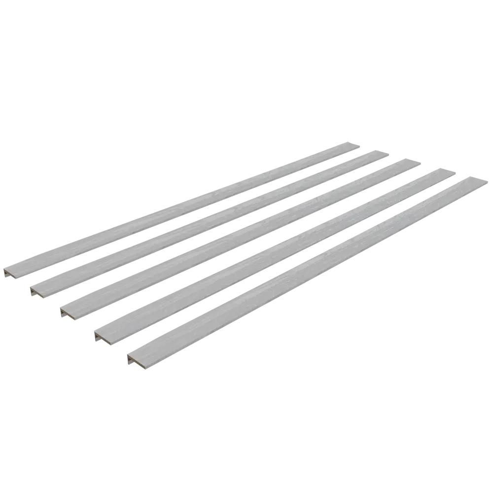 Комплект наличников телескопических Аккорд 2150x70x8 мм Hardflex цвет серый 5 шт PORTIKA STLM-2137908 - Вид №1