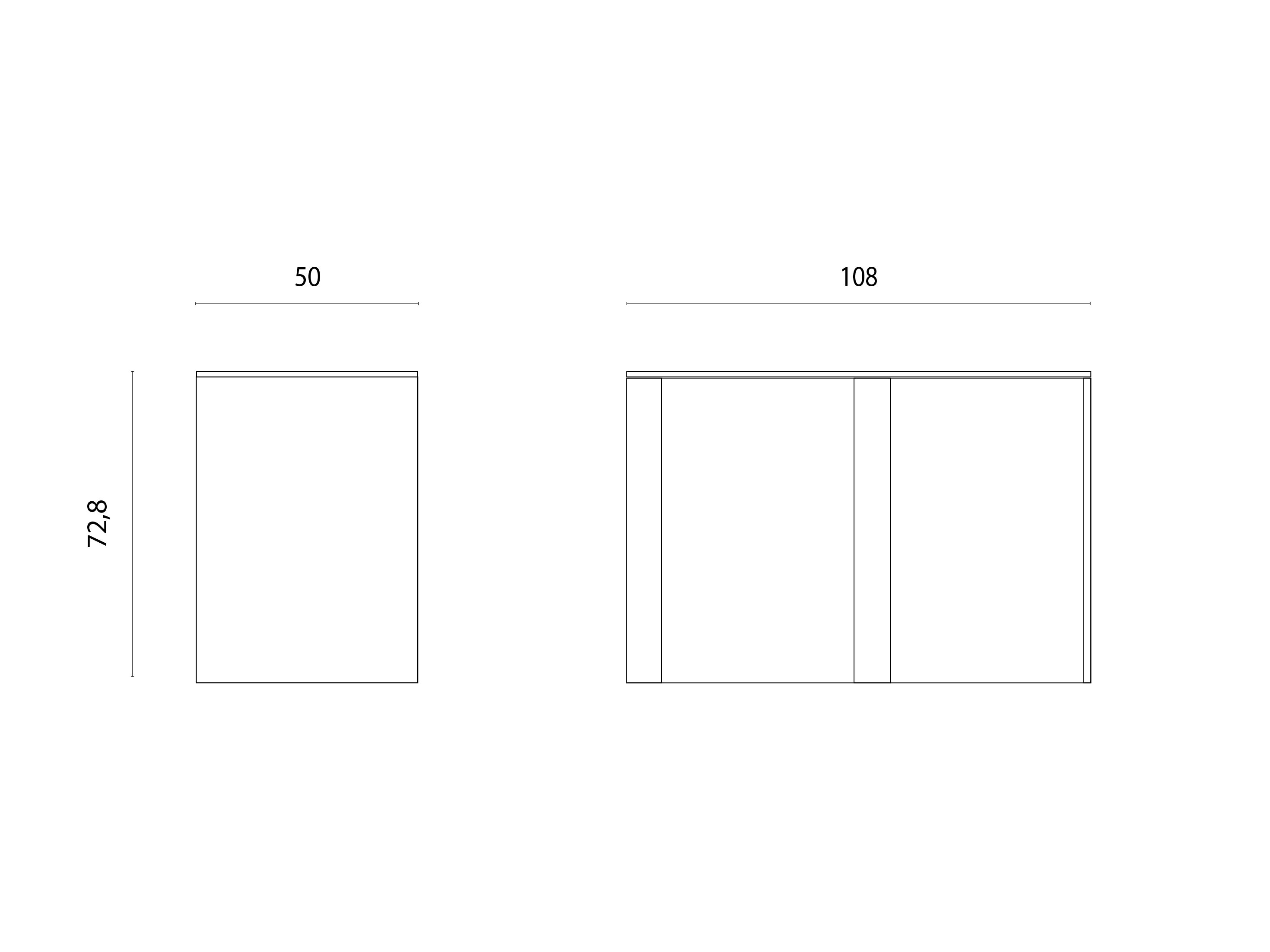 Деревянный письменный стол / консоль Miniforms нами ARCH-00027207 - Вид №7