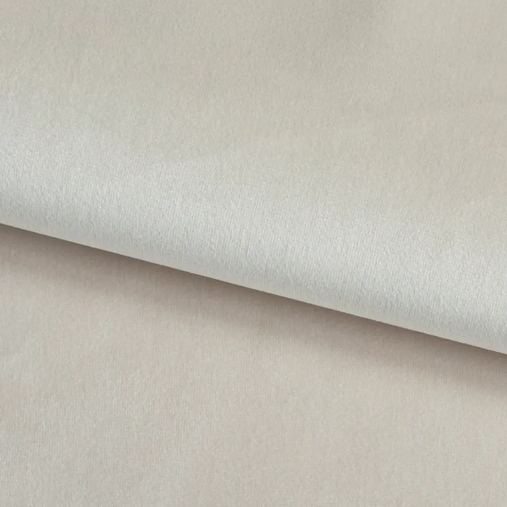 Ткань 1 м/п бархат 300 см цвет теплый молочный GARDEN STLM-2086813 - Вид №2