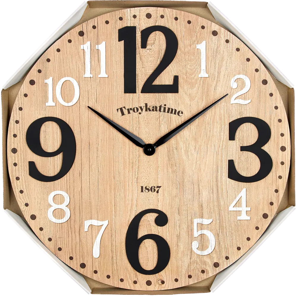 Часы настенные "Винтаж" 50 см TROYKATIME STLM-2135846 - Вид №3