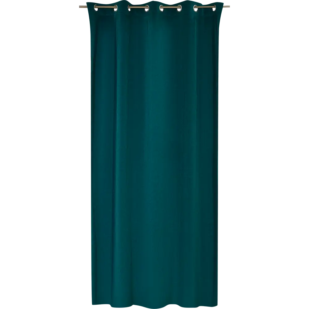 Штора на люверсах Lilou 140x260 см цвет синий Atmosphera STLM-2003278