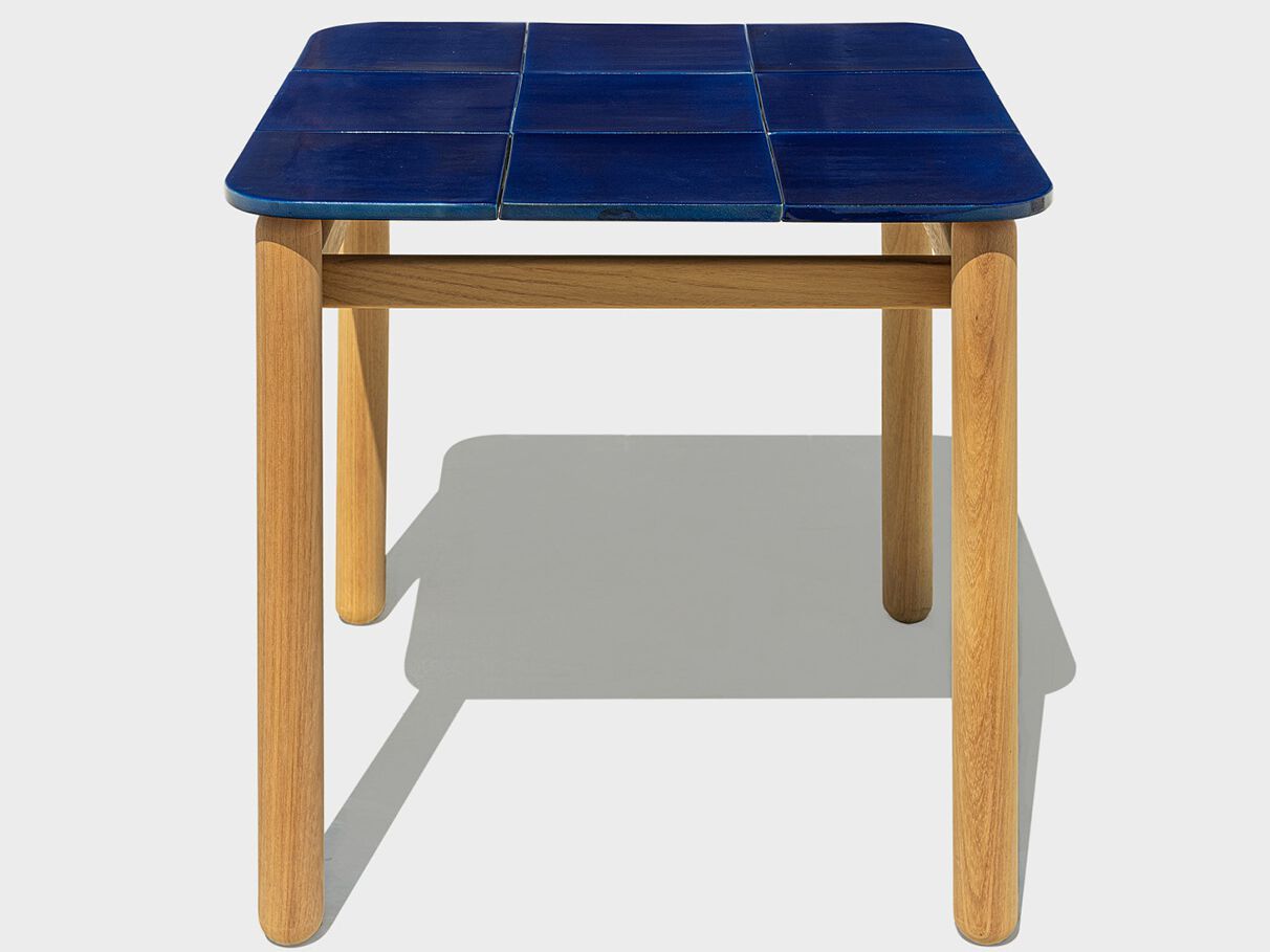 Керамический квадратный садовый стол calma Brava ARCH-00129899