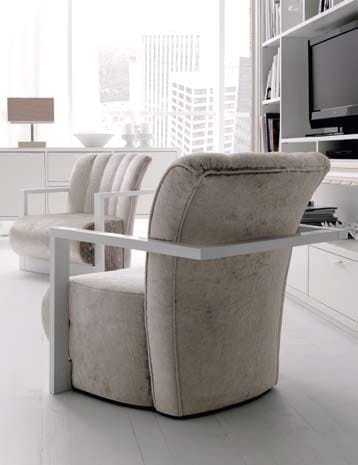 Кресло с подлокотниками CorteZari Zoe Silver ARCH-00120743 - Вид №5