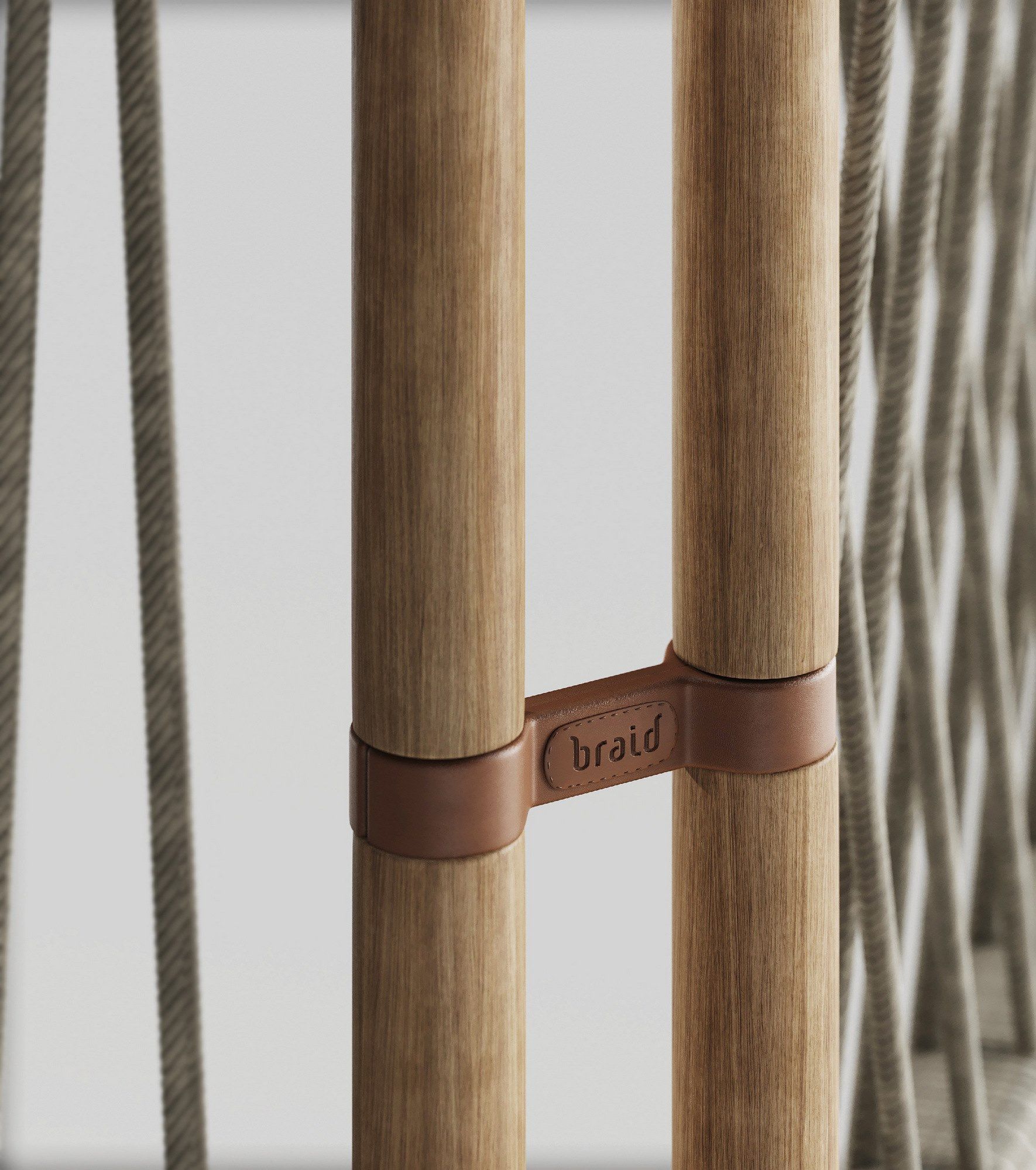 Секционный садовый диван с каркасом iroko Braid Embrace ARCH-00041078 - Вид №23