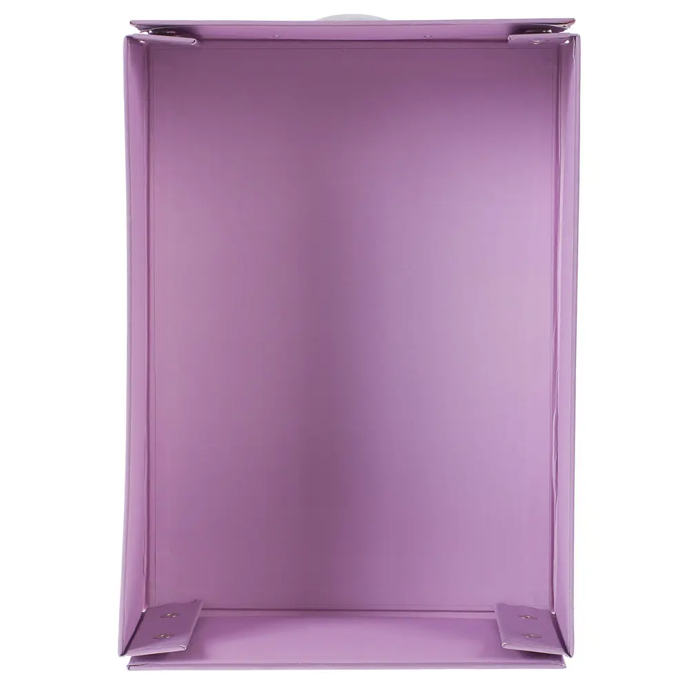 Коробка 34x13.5x24 см, картон цвет сиреневый STORIDEA STLM-2114683 - Вид №1