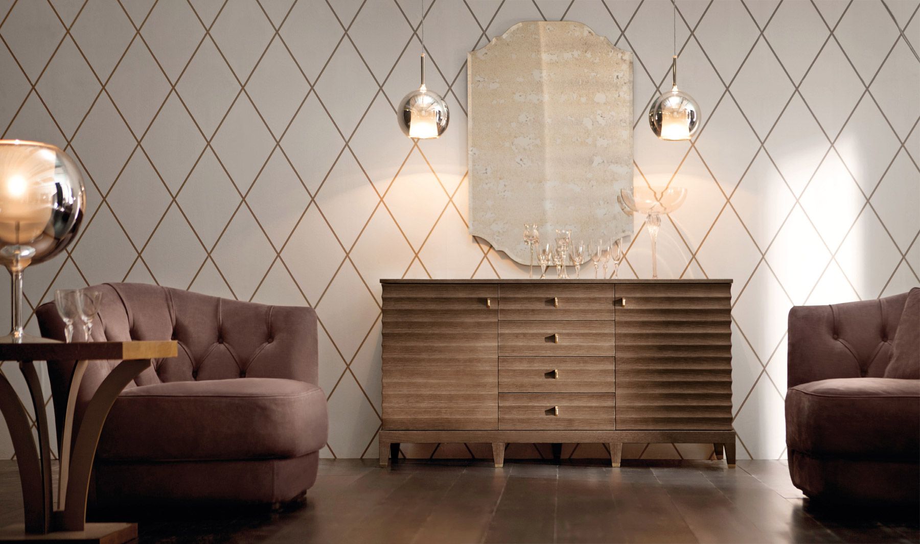 Угловое кресло capitonné OPERA CONTEMPORARY ARCH-00022460 - Вид №3