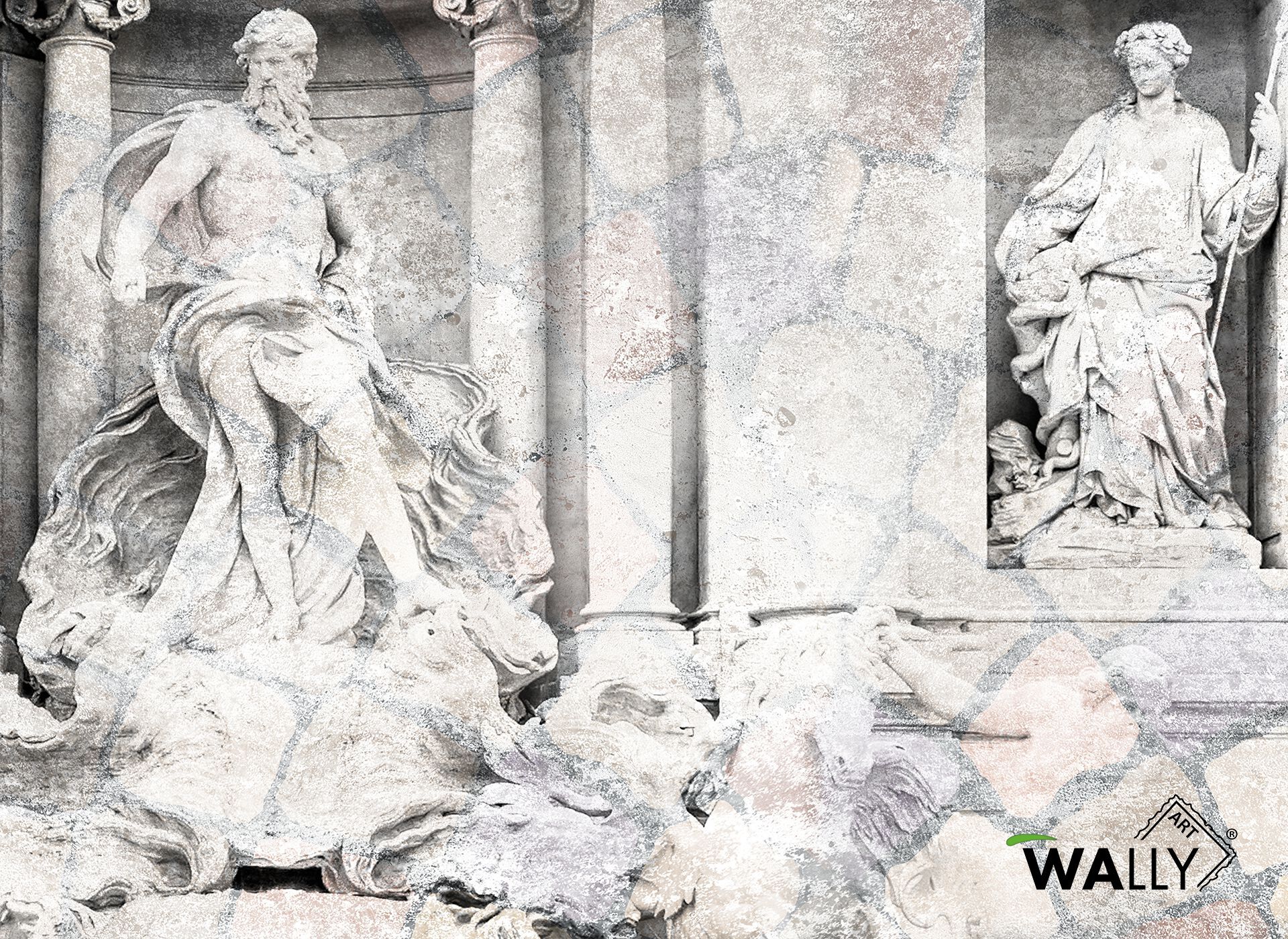 Моющиеся нетканые обои WALLYART Lacollection ARCH-00050208 - Вид №5