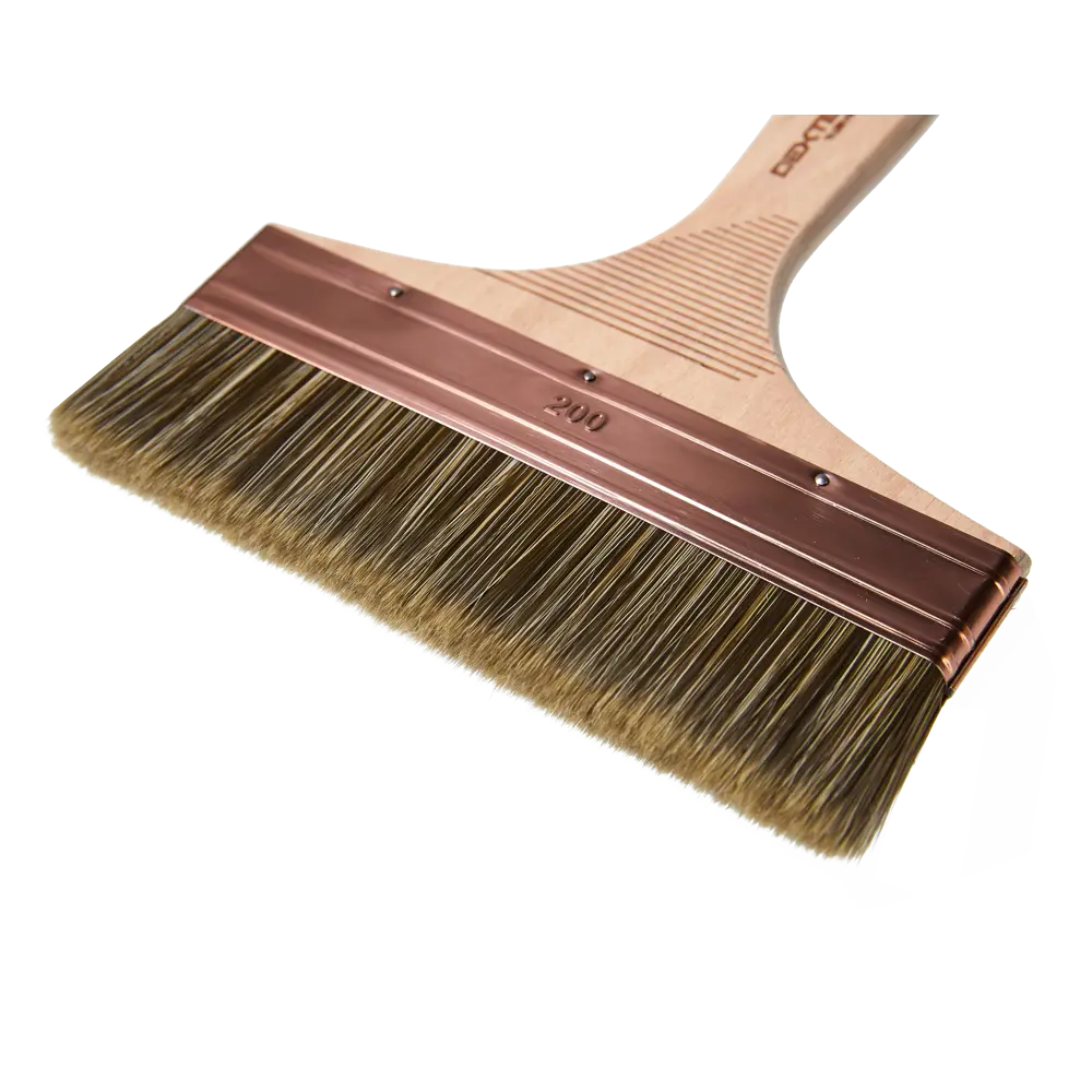Кисть плоская для лаков и масел 200 мм DILWIS синтетическая щетина STLM-2048890 - Вид №1