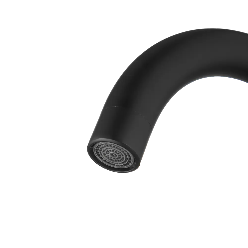 Смеситель для кухни Haiba черный с поворотным изливом 29 см 89396807 STLM-1569384 - Вид №6