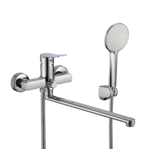 IDDIS Foss - Смеситель для ванны с поворотным изливом и душевой лейкой 89348649