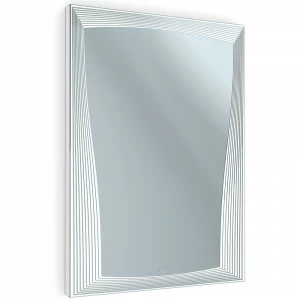 Зеркало в ванную с подсветкой прямоугольное белое 60х80 см Marta ALAVANN MARTA 303976 Белый