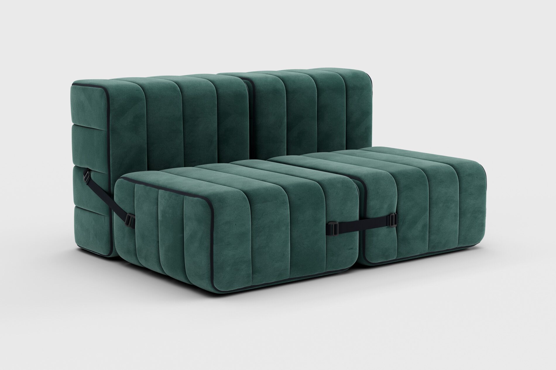 2-местный модульный тканевый диван AMBIVALENZ Curt ARCH-00047021 - Вид №13