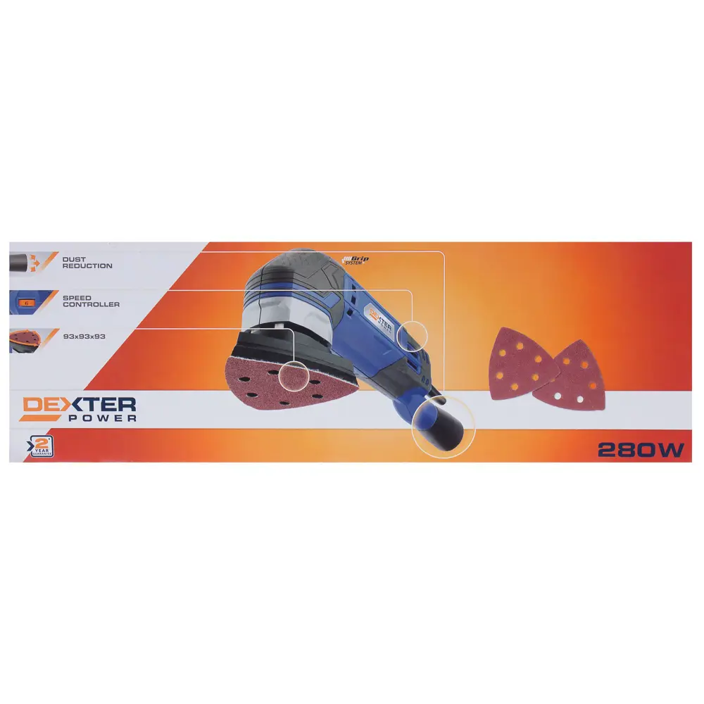 Дельташлифовальная машина Dexter Power PC280DS, 280 Вт STLM-2030537 - Вид №5