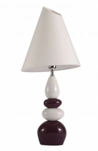 Настольная лампа дизайнерская Flashed SL998.664.01 ST LUCE ИНТЕРЬЕРНЫЕ 080376 Белый;коричневый