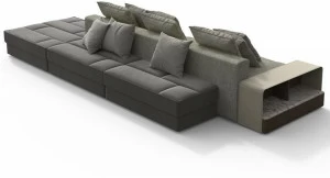Giorgetti Модульный тканевый диван с полкой для журналов Skyline