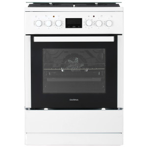 9000586 Комбинированная плита DARINA 1359 W белый