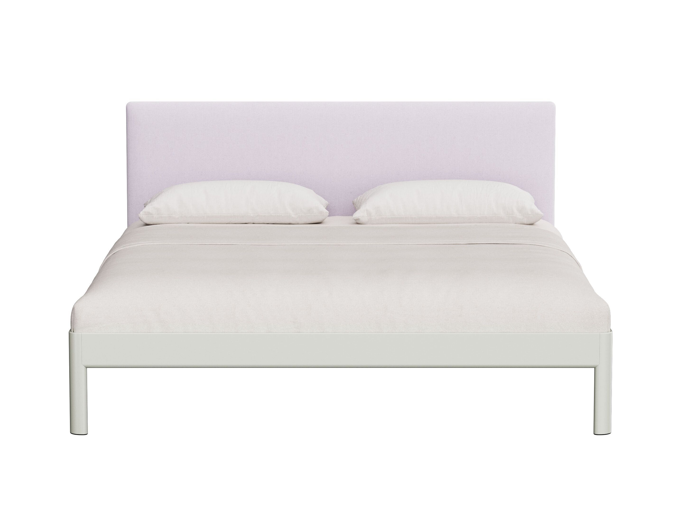 Алюминиевая двуспальная кровать с мягким изголовьем Noah Living Heia ARCH-00072441 - Вид №2