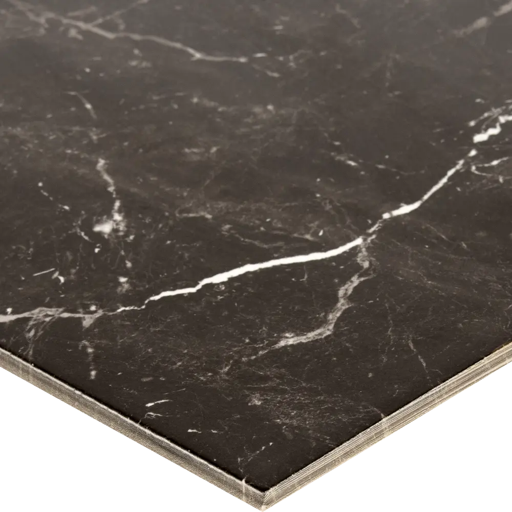 Плита напольная «Помпеи 1П» 40х40 см 1.76 цвет черный Керамин STLM-2109242 - Вид №1