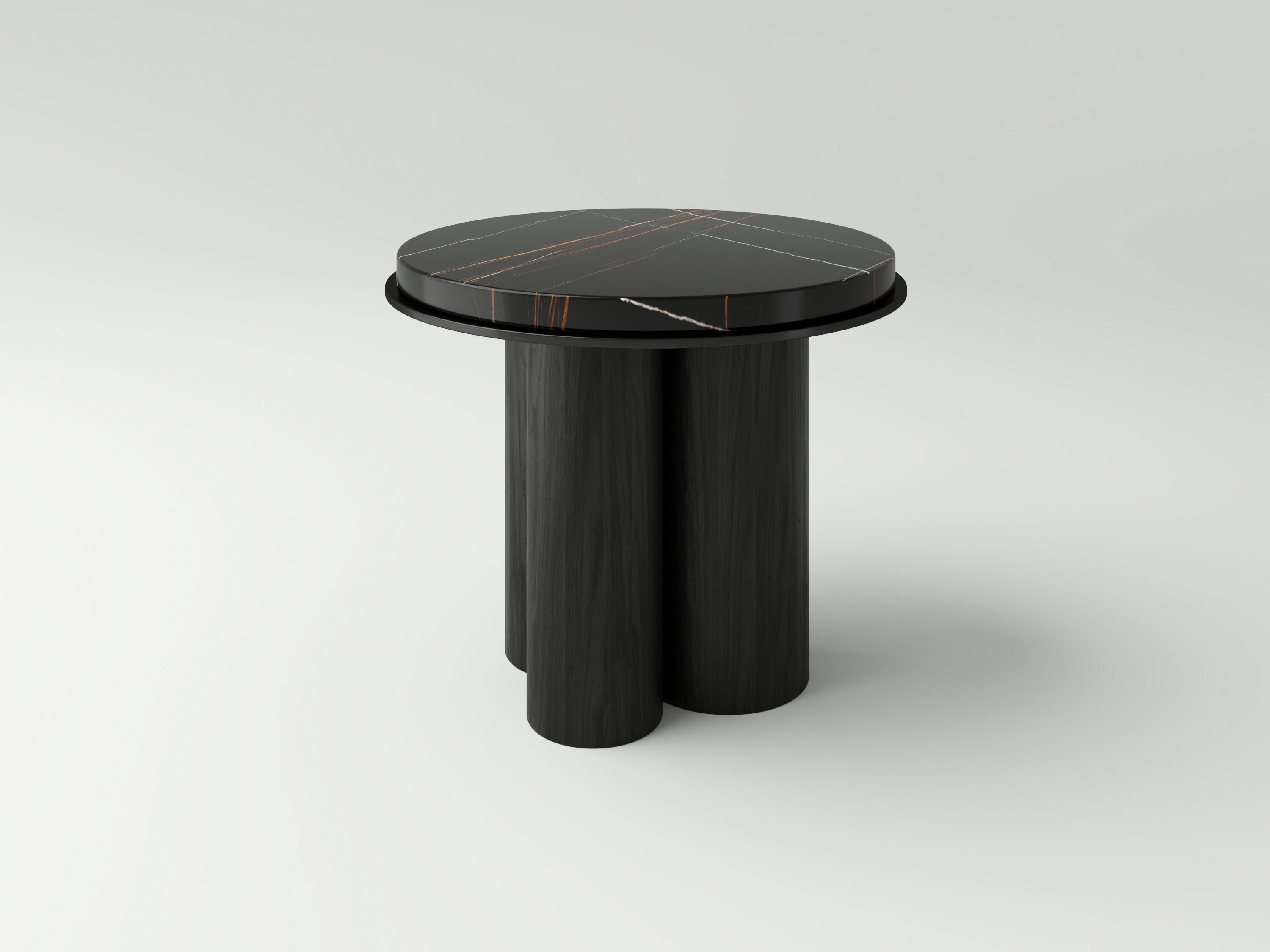 Журнальный столик из стали, дуба и камня NITZAN HOME ELENI ARCH-00061489