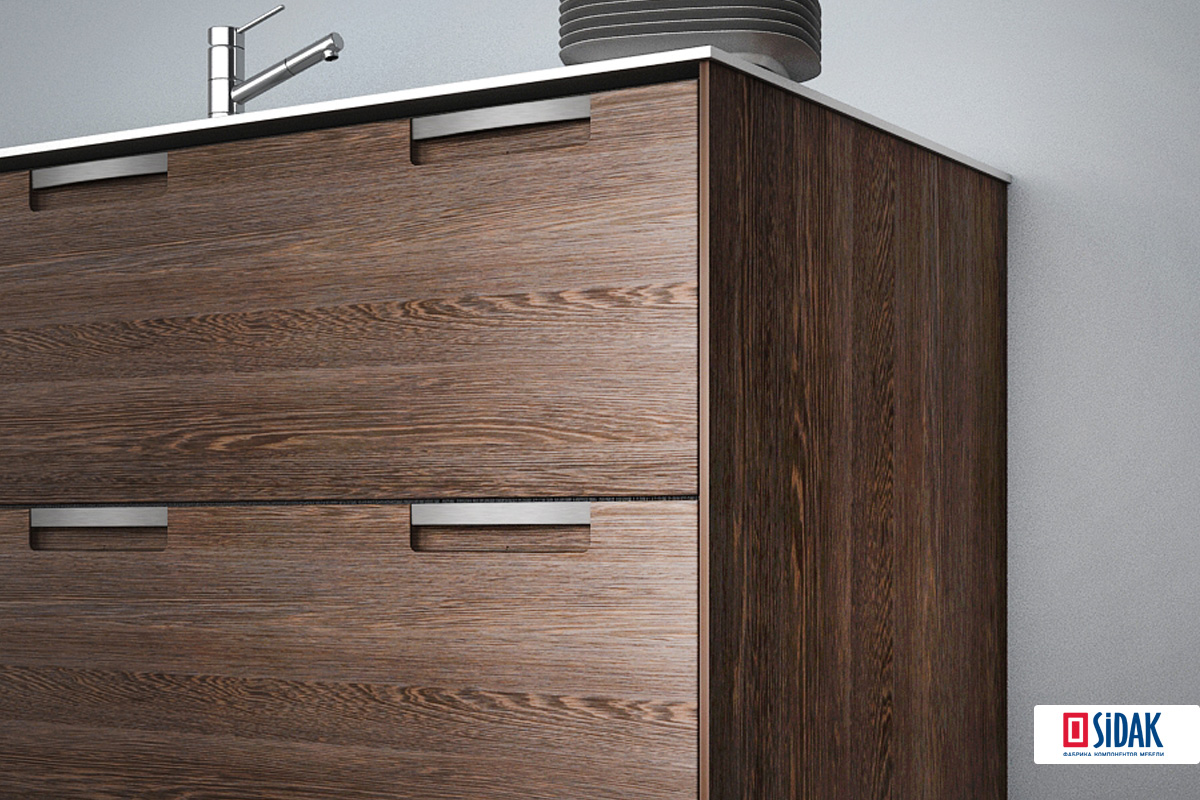 Карнизы для кухонного шкафа  «Декоративныенакладки» SIDAK SIST3498-9210 - Вид №1